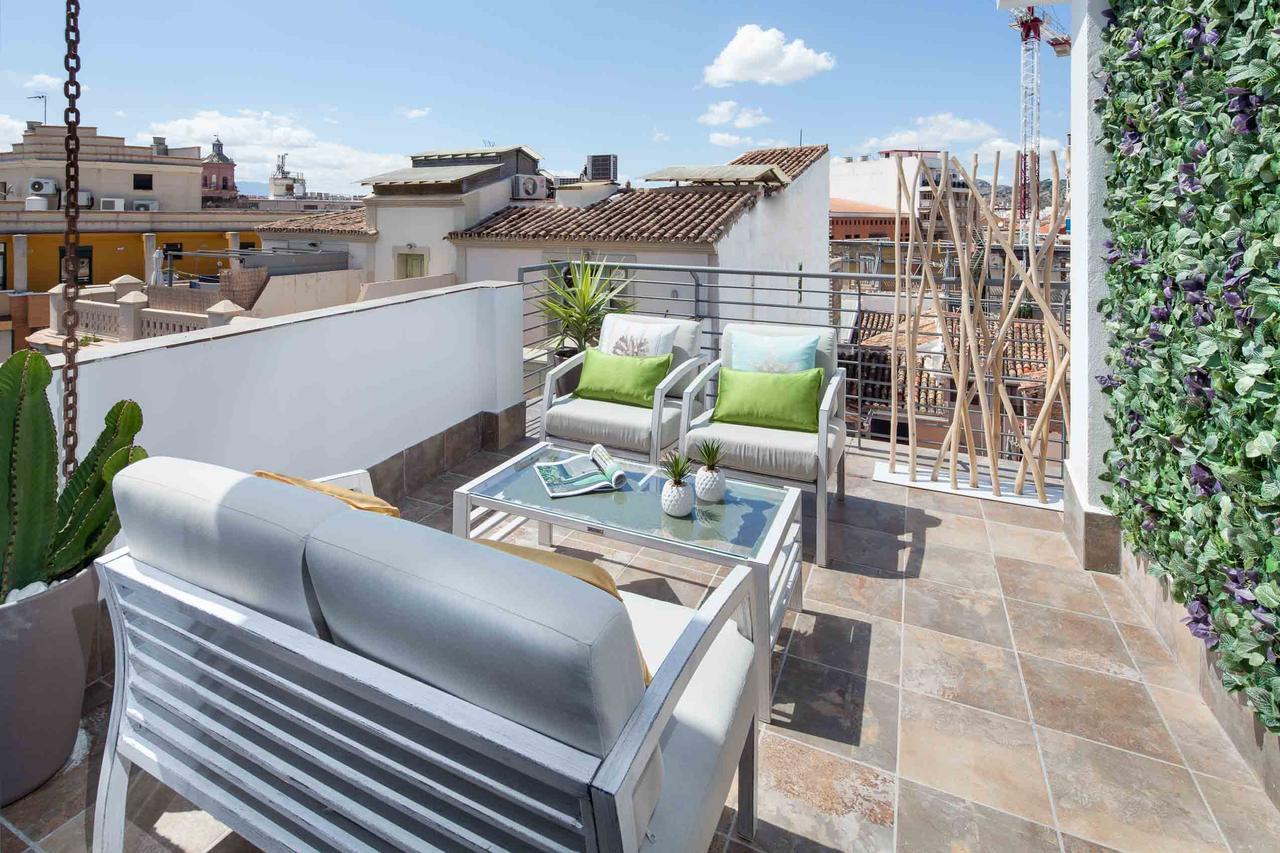 Апартаменты Inmalaga Penthouse Padilla Экстерьер фото